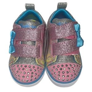 Skechers Twinkle-Toes Baby Girl Light-Up Sneakers